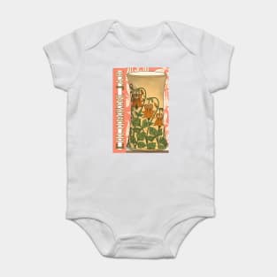 Columbine Jarra florido Baby Bodysuit